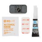 Självhäftande ClickSafe® Security Anchor Adapter Kit